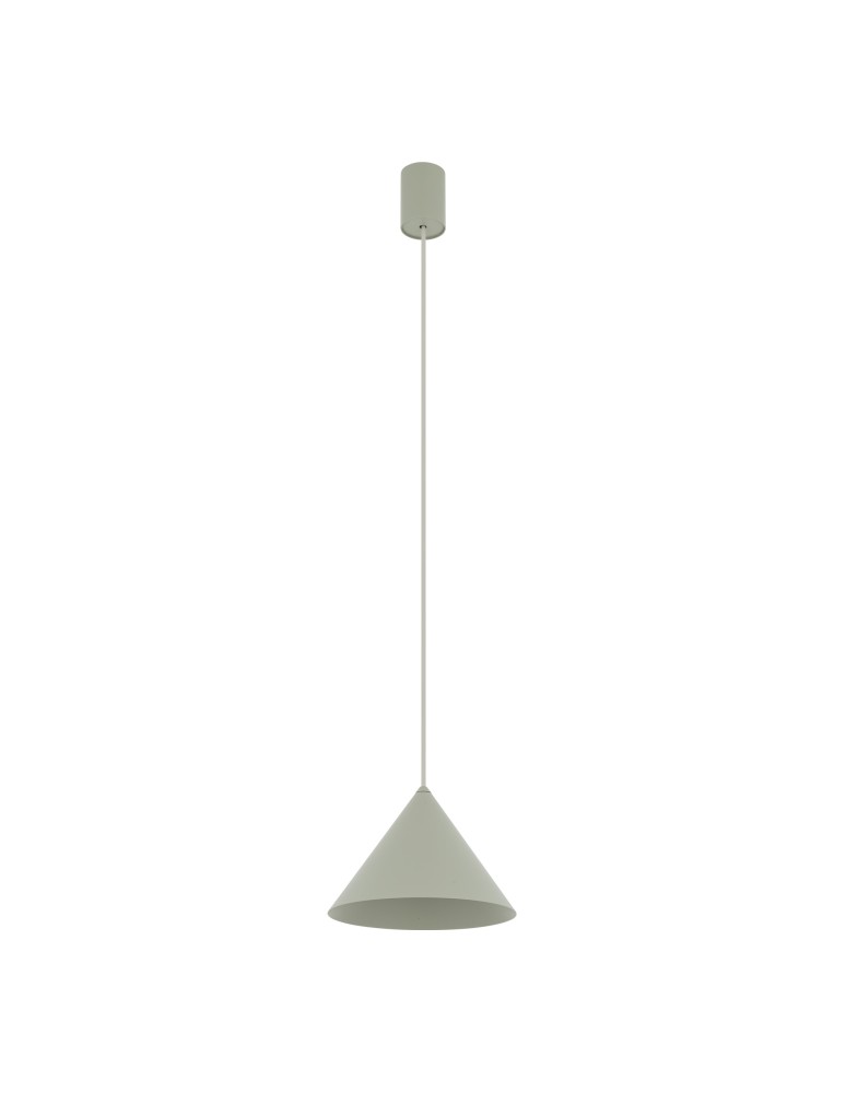 Single pendant lamps - Nowodvorski ZENITH S Ceiling lamps Pendant lamps Max wattage 20W only LED GU10 or GU10 ES111 Sage green 11488 - product kolory-swiatla.pl 1