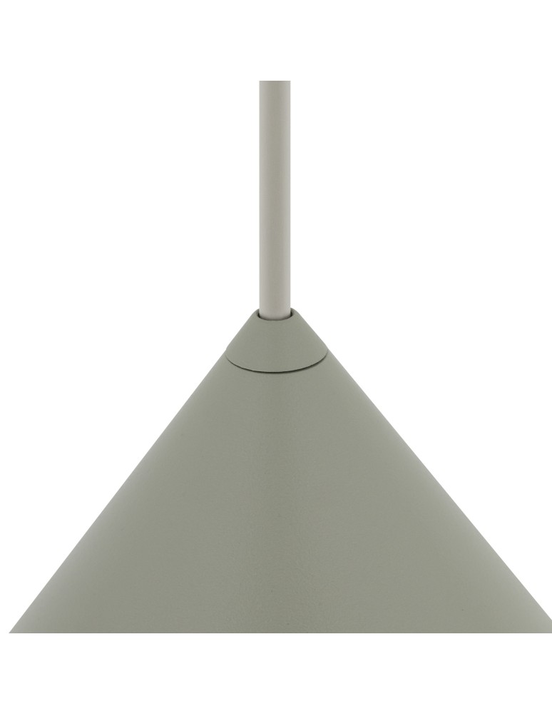 Single pendant lamps - Nowodvorski ZENITH S Ceiling lamps Pendant lamps Max wattage 20W only LED GU10 or GU10 ES111 Sage green 11488 - product kolory-swiatla.pl 4