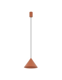 Nowodvorski ZENITH S Ceiling lamps Pendant lamps Max wattage 20W only LED GU10 or GU10 ES111 Terracotta 11490