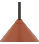 Single pendant lamps - Nowodvorski ZENITH S Ceiling lamps Pendant lamps Max wattage 20W only LED GU10 or GU10 ES111 Terracotta 11490 - product 4