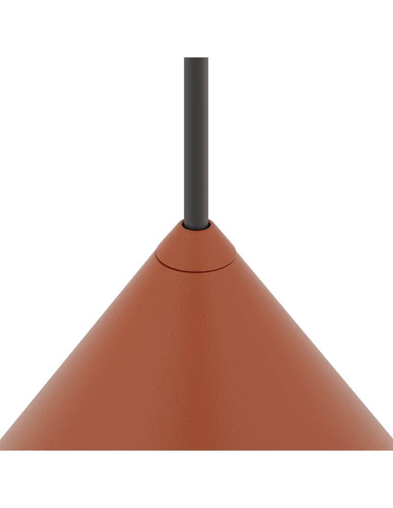 Single pendant lamps - Nowodvorski ZENITH S Ceiling lamps Pendant lamps Max wattage 20W only LED GU10 or GU10 ES111 Terracotta 11490 - product kolory-swiatla.pl 4