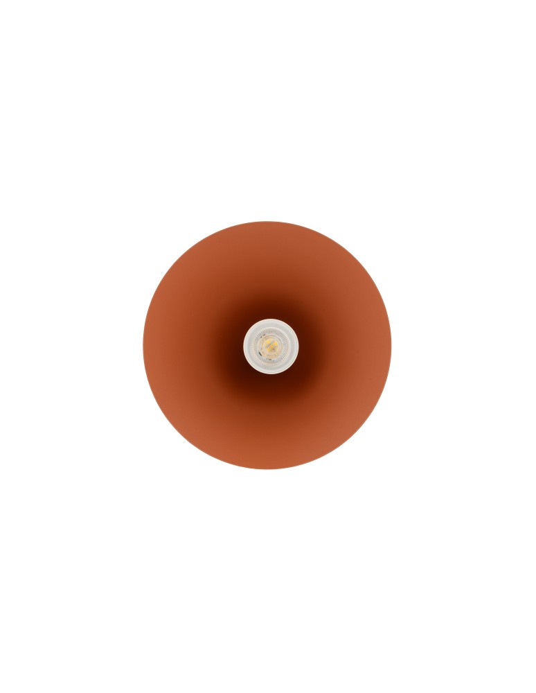 Single pendant lamps - Nowodvorski ZENITH S Ceiling lamps Pendant lamps Max wattage 20W only LED GU10 or GU10 ES111 Terracotta 11490 - product kolory-swiatla.pl 5