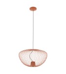 Wire pendant lamps - Nowodvorski PUMPKIN M Ceiling lamps Pendant lamps Max wattage 10W only LED GU10 R50 Terracotta 11495 - product 1