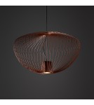 Wire pendant lamps - Nowodvorski PUMPKIN M Ceiling lamps Pendant lamps Max wattage 10W only LED GU10 R50 Terracotta 11495 - product 2
