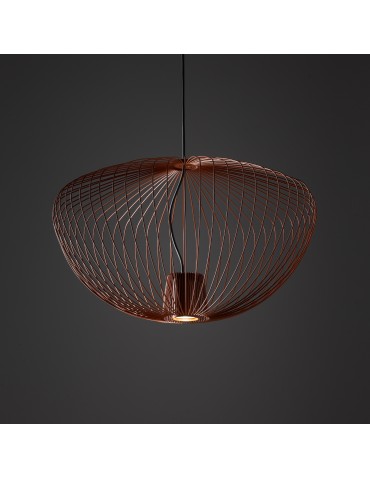 Nowodvorski PUMPKIN M Ceiling lamps Pendant lamps Max wattage 10W only LED GU10 R50 Terracotta 11495 - product 2