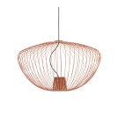 Wire pendant lamps - Nowodvorski PUMPKIN M Ceiling lamps Pendant lamps Max wattage 10W only LED GU10 R50 Terracotta 11495 - product 3