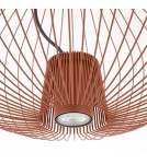 Wire pendant lamps - Nowodvorski PUMPKIN M Ceiling lamps Pendant lamps Max wattage 10W only LED GU10 R50 Terracotta 11495 - product 8