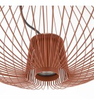 Wire pendant lamps - Nowodvorski PUMPKIN M Ceiling lamps Pendant lamps Max wattage 10W only LED GU10 R50 Terracotta 11495 - product 9