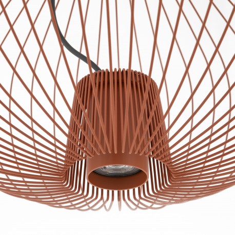 Nowodvorski PUMPKIN M Lampy sufitowe Lampy wiszące Max moc 10W only LED GU10 R50 Terracotta 11495