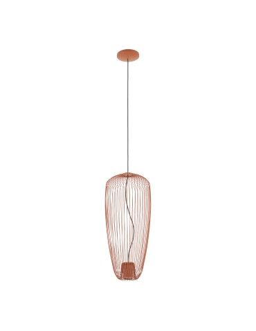 Nowodvorski PUMPKIN S Ceiling lamps Pendant lamps Max wattage 10W only LED GU10 R50 Terracotta 11496
