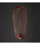 Wire pendant lamps - Nowodvorski PUMPKIN S Ceiling lamps Pendant lamps Max wattage 10W only LED GU10 R50 Terracotta 11496 - product 2