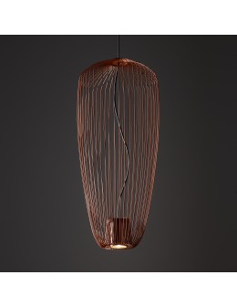 Nowodvorski PUMPKIN S  Lampy sufitowe Lampy wiszące Max moc 10W only LED GU10 R50  Terracotta 11496 - produkt 2