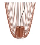 Wire pendant lamps - Nowodvorski PUMPKIN S Ceiling lamps Pendant lamps Max wattage 10W only LED GU10 R50 Terracotta 11496 - product 6