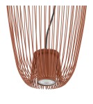 Wire pendant lamps - Nowodvorski PUMPKIN S Ceiling lamps Pendant lamps Max wattage 10W only LED GU10 R50 Terracotta 11496 - product 7