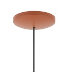 Wire pendant lamps - Nowodvorski PUMPKIN S Ceiling lamps Pendant lamps Max wattage 10W only LED GU10 R50 Terracotta 11496 - product 9