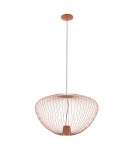 Wire pendant lamps - Nowodvorski PUMPKIN L Ceiling lamps Pendant lamps Max wattage 10W only LED GU10 R50 Terracotta 11494 - product 1