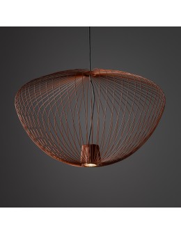 Nowodvorski PUMPKIN L Ceiling lamps Pendant lamps Max wattage 10W only LED GU10 R50 Terracotta 11494 - product 2