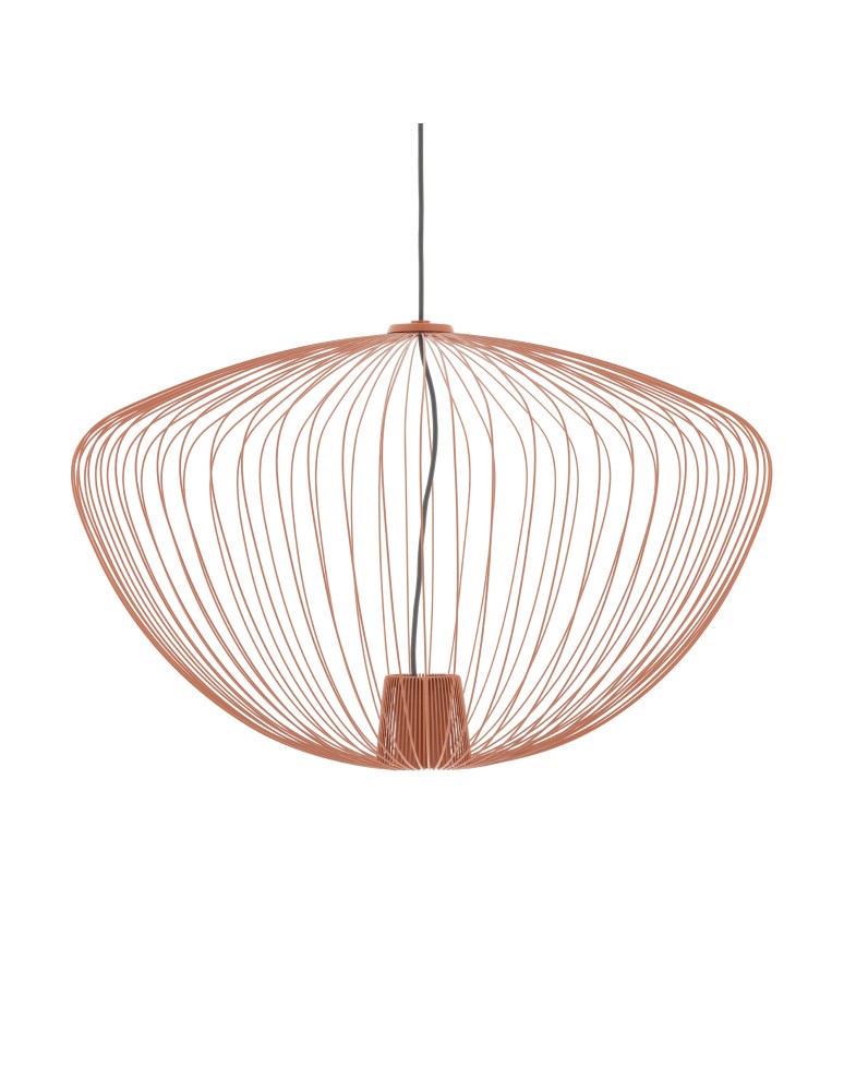 Wire pendant lamps - Nowodvorski PUMPKIN L Ceiling lamps Pendant lamps Max wattage 10W only LED GU10 R50 Terracotta 11494 - product kolory-swiatla.pl 3