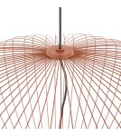 Wire pendant lamps - Nowodvorski PUMPKIN L Ceiling lamps Pendant lamps Max wattage 10W only LED GU10 R50 Terracotta 11494 - product 5