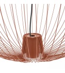 Wire pendant lamps - Nowodvorski PUMPKIN L Ceiling lamps Pendant lamps Max wattage 10W only LED GU10 R50 Terracotta 11494 - product 6