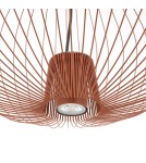 Wire pendant lamps - Nowodvorski PUMPKIN L Ceiling lamps Pendant lamps Max wattage 10W only LED GU10 R50 Terracotta 11494 - product 7