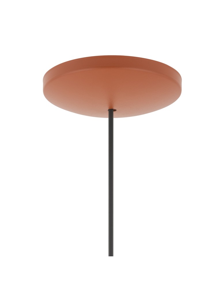 Wire pendant lamps - Nowodvorski PUMPKIN L Ceiling lamps Pendant lamps Max wattage 10W only LED GU10 R50 Terracotta 11494 - product kolory-swiatla.pl 9