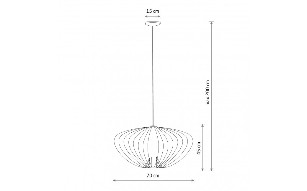 Nowodvorski PUMPKIN L Lampy sufitowe Lampy wiszące Max moc 10W only LED GU10 R50 Terracotta 11494