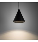 Single pendant lamps - Nowodvorski ZENITH XS Ceiling lamps Pendant lamps Max wattage 10W only LED GU10 R50 Black 11452 - product 2