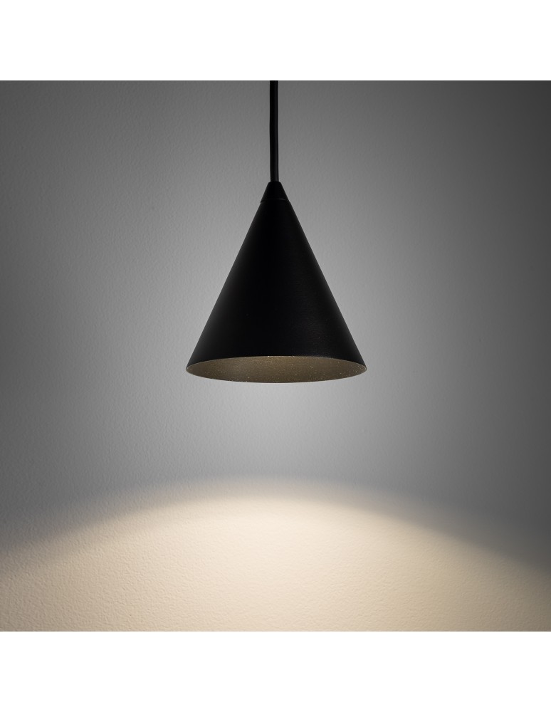 Single pendant lamps - Nowodvorski ZENITH XS Ceiling lamps Pendant lamps Max wattage 10W only LED GU10 R50 Black 11452 - product kolory-swiatla.pl 2