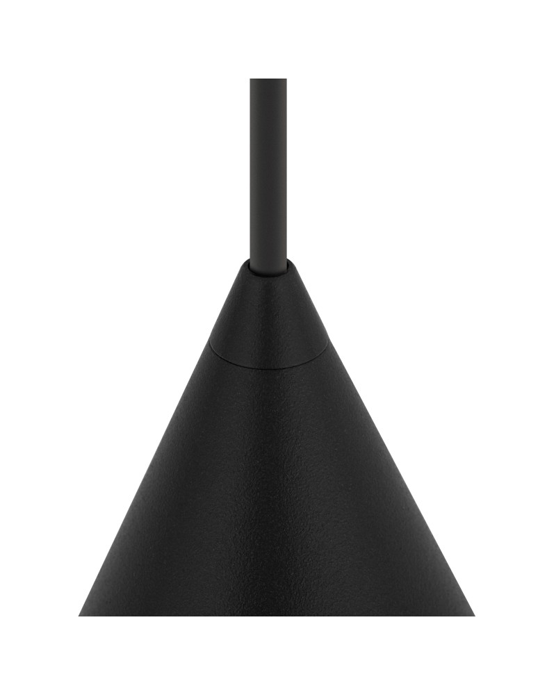 Single pendant lamps - Nowodvorski ZENITH XS Ceiling lamps Pendant lamps Max wattage 10W only LED GU10 R50 Black 11452 - product kolory-swiatla.pl 4