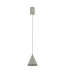 Single pendant lamps - Nowodvorski ZENITH XS Ceiling lamps Pendant lamps Max wattage 10W only LED GU10 R50 Sage green 11492 - product 1