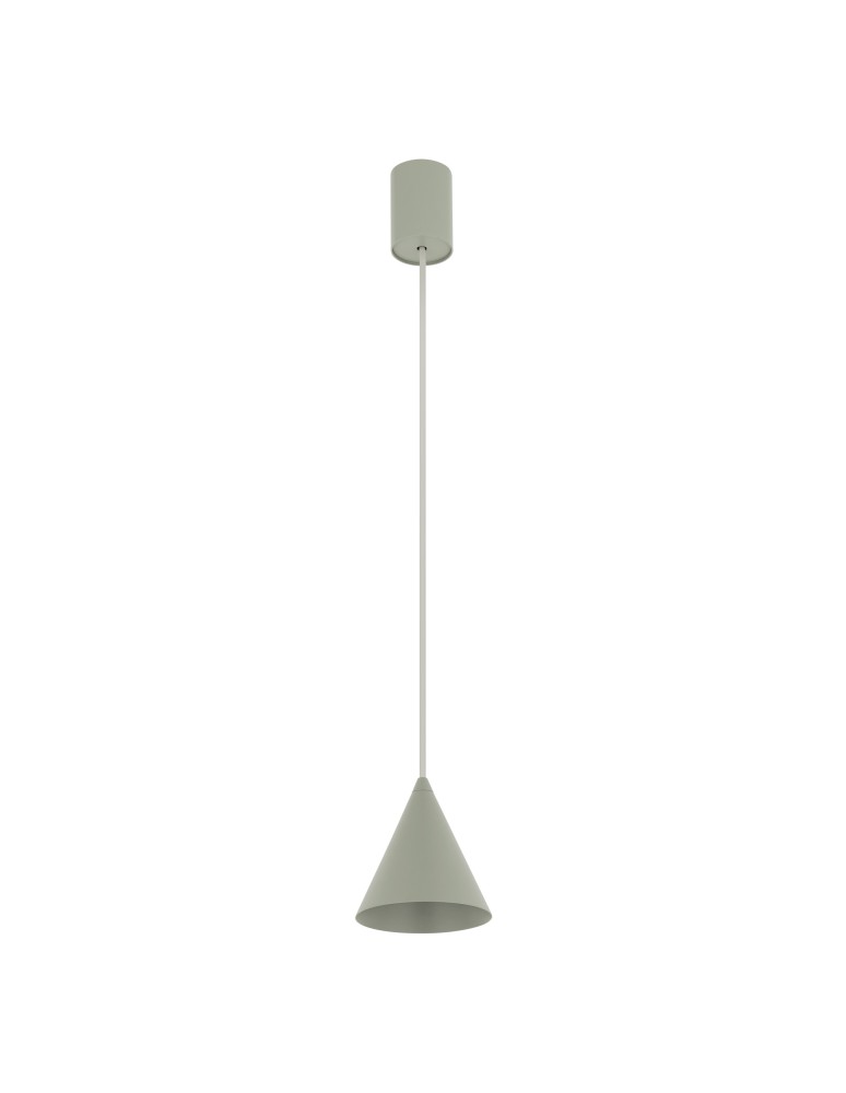 Single pendant lamps - Nowodvorski ZENITH XS Ceiling lamps Pendant lamps Max wattage 10W only LED GU10 R50 Sage green 11492 - product kolory-swiatla.pl 1