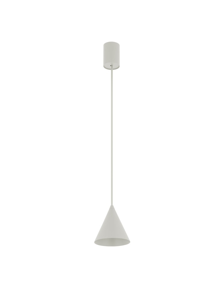 Single pendant lamps - Nowodvorski ZENITH XS Ceiling lamps Pendant lamps Max wattage 10W only LED GU10 R50 Silk gray 11455 - product kolory-swiatla.pl 1