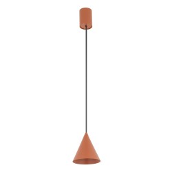 Nowodvorski ZENITH XS Lampy sufitowe Lampy wiszące Max moc 10W only LED GU10 R50 Terracotta 11456