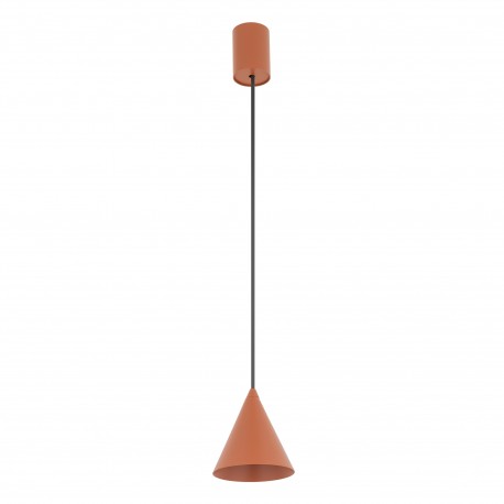 Nowodvorski ZENITH XS Lampy sufitowe Lampy wiszące Max moc 10W only LED GU10 R50 Terracotta 11456