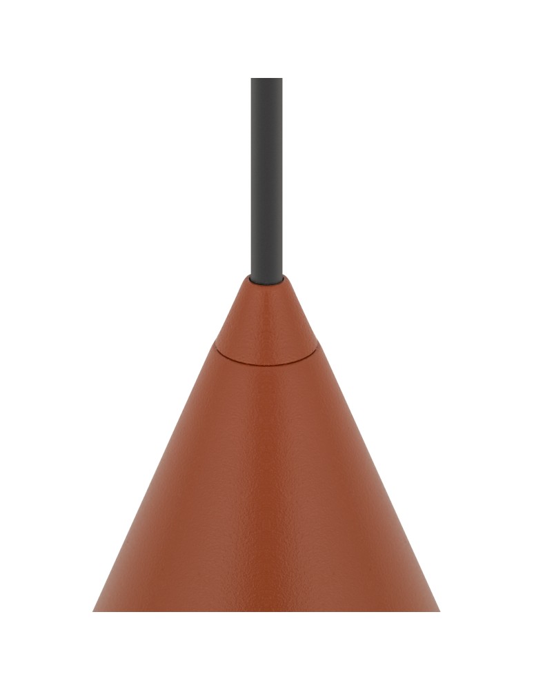 Single pendant lamps - Nowodvorski ZENITH XS Ceiling lamps Pendant lamps Max wattage 10W only LED GU10 R50 Terracotta 11456 - product kolory-swiatla.pl 4