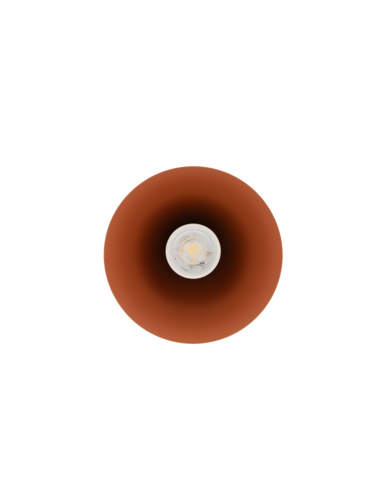Single pendant lamps - Nowodvorski ZENITH XS Ceiling lamps Pendant lamps Max wattage 10W only LED GU10 R50 Terracotta 11456 - product kolory-swiatla.pl 5