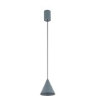 Single pendant lamps - Nowodvorski ZENITH XS Ceiling lamps Pendant lamps Max wattage 10W only LED GU10 R50 Umbra blue 11493 - product 1
