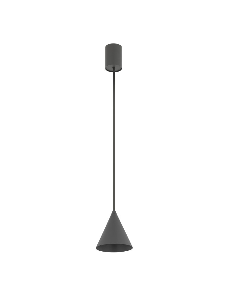 Single pendant lamps - Nowodvorski ZENITH XS Ceiling lamps Pendant lamps Max wattage 10W only LED GU10 R50 Umbra gray 11454 - product kolory-swiatla.pl 1