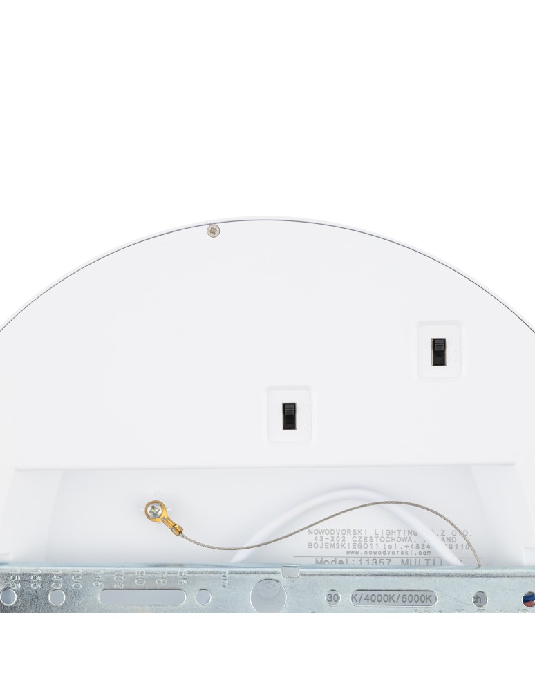 LED Plafonds - Nowodvorski MULTI LED Ceiling Lamps Plafond Max power 9W/12W/18W LED CCT CHANGE 3000-6000K White 11357 - product kolory-swiatla.pl 13