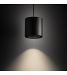 Single pendant lamps - Nowodvorski POINT DUO Ceiling lamps Pendant lamps Max wattage 10W only LED GU10 R50 Black 11512 - product 2