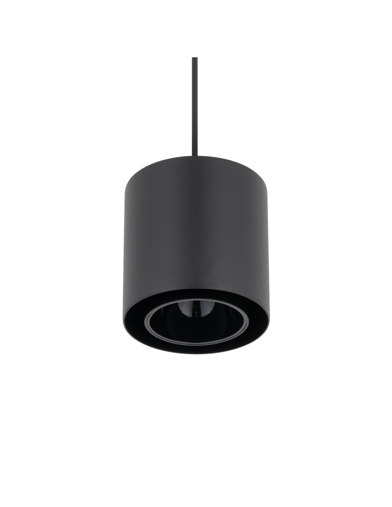 Single pendant lamps - Nowodvorski POINT DUO Ceiling lamps Pendant lamps Max wattage 10W only LED GU10 R50 Black 11512 - product kolory-swiatla.pl 5