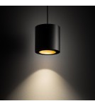 Single pendant lamps - Nowodvorski POINT DUO Ceiling lamps Pendant lamps Max wattage 10W only LED GU10 R50 Black 11511 - product 2