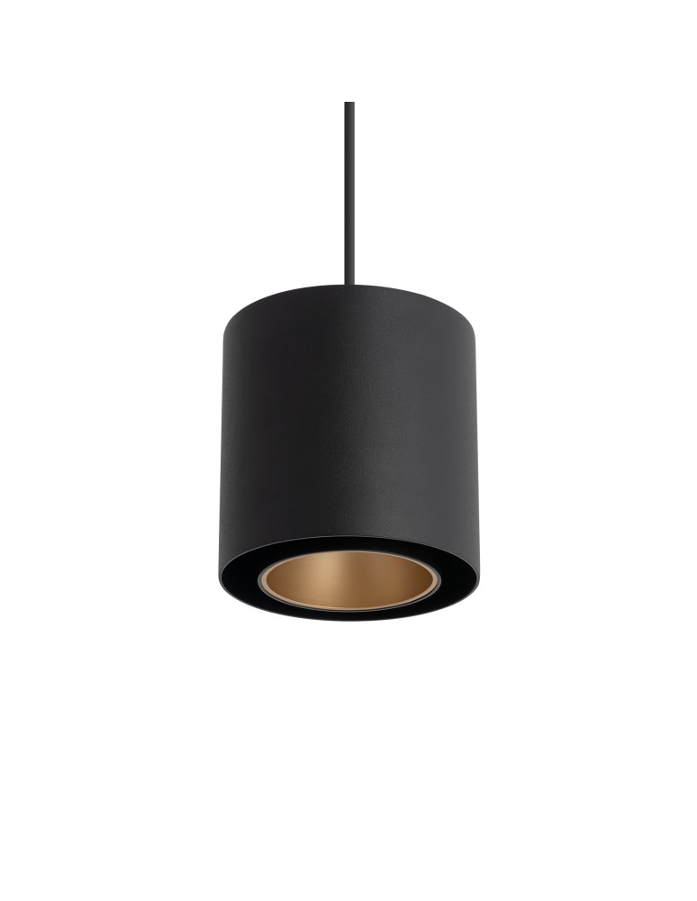 Single pendant lamps - Nowodvorski POINT DUO Ceiling lamps Pendant lamps Max wattage 10W only LED GU10 R50 Black 11511 - product kolory-swiatla.pl 4