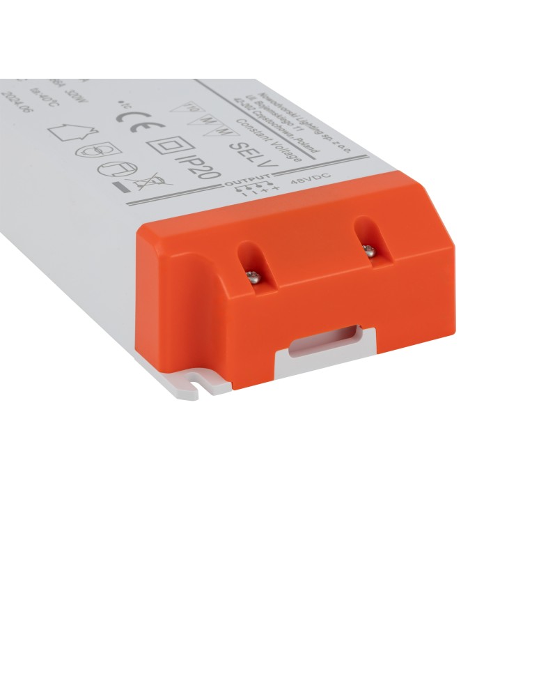 Accessories for magnetic busbars - Nowodvorski 48V DC, 320W, POWER SUPPLY Rail systems 1-circuit magnetic LVM Universal accessories Max power 320W White 1127 - product kolory-swiatla.pl 2