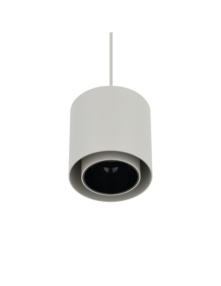 Single pendant lamps - Nowodvorski POINT DUO Ceiling lamps Pendant lamps Max wattage 10W only LED GU10 R50 Silk gray 11513 - product kolory-swiatla.pl 5