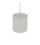Single pendant lamps - Nowodvorski POINT DUO Ceiling lamps Pendant lamps Max wattage 10W only LED GU10 R50 Silk gray 11513 - product 6