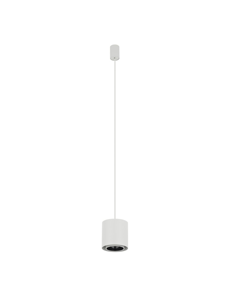 Single pendant lamps - Nowodvorski POINT DUO Ceiling lamps Pendant lamps Max wattage 10W only LED GU10 R50 White 11510 - product kolory-swiatla.pl 1