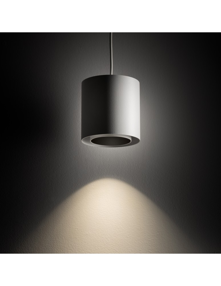 Single pendant lamps - Nowodvorski POINT DUO Ceiling lamps Pendant lamps Max wattage 10W only LED GU10 R50 White 11510 - product kolory-swiatla.pl 2