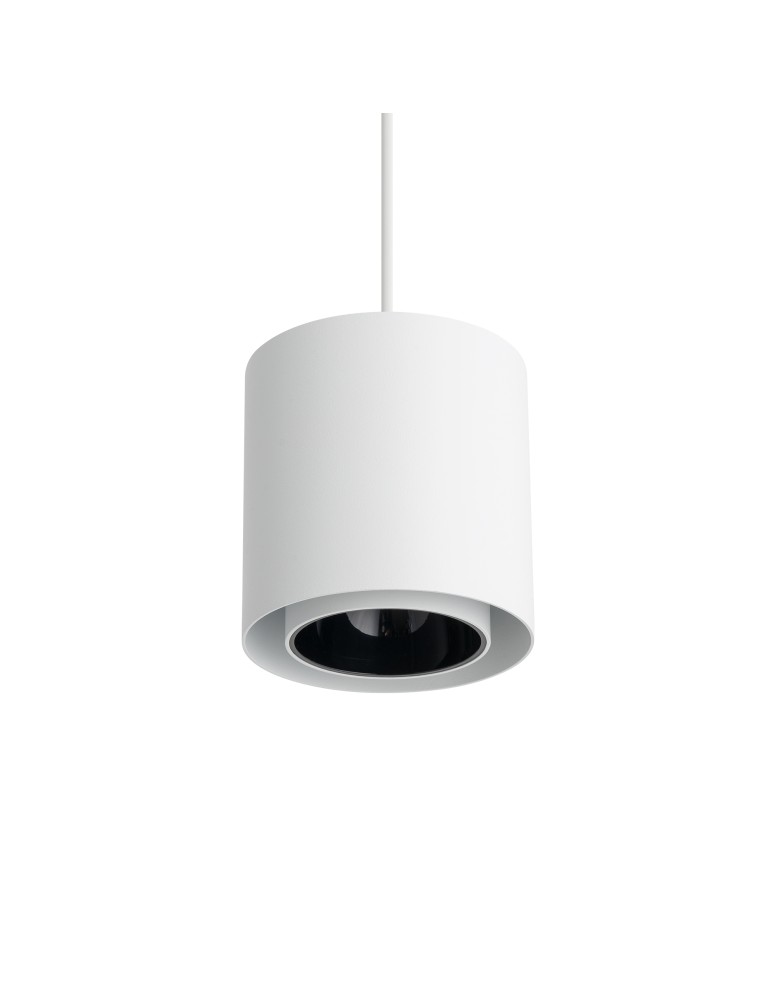 Single pendant lamps - Nowodvorski POINT DUO Ceiling lamps Pendant lamps Max wattage 10W only LED GU10 R50 White 11510 - product kolory-swiatla.pl 4